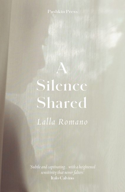 A silence shared book cover by Lalla Romano