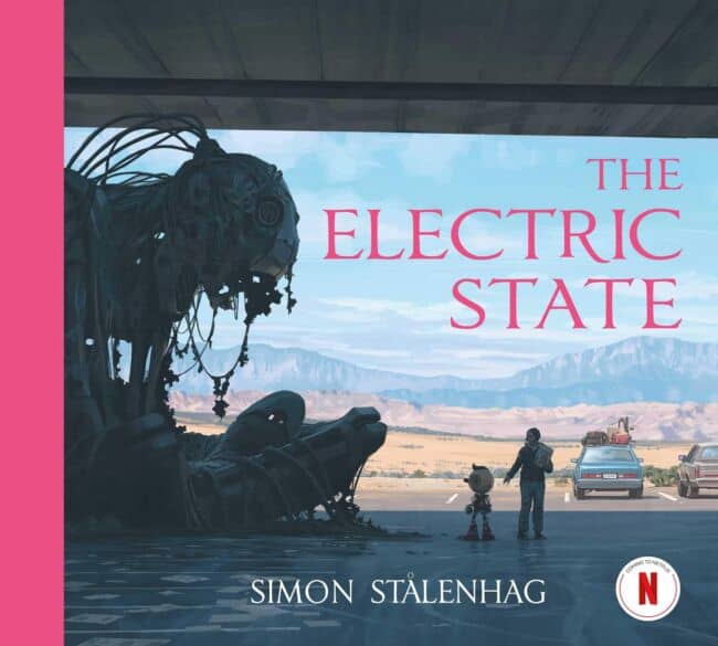 Book cover for "The Electric State"