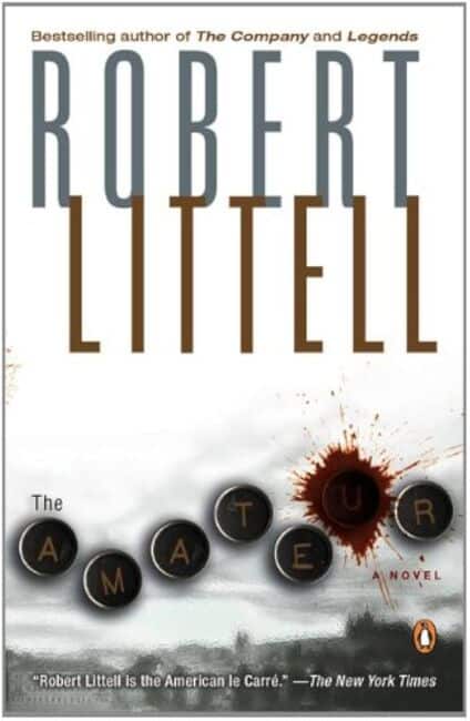 The book cover for "The Amateur" by Robert Littell