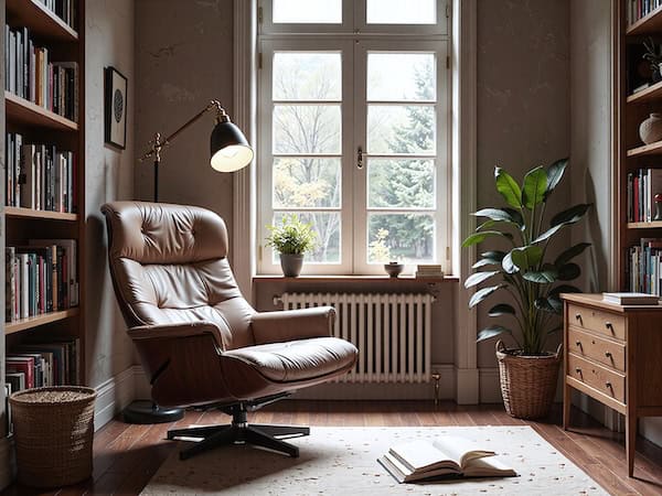 Office Reading Nook