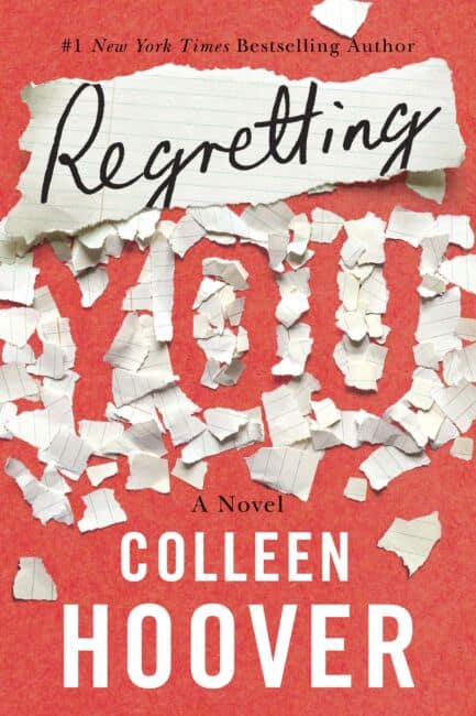 Book cover for "Regretting You, Colleen Hoover"