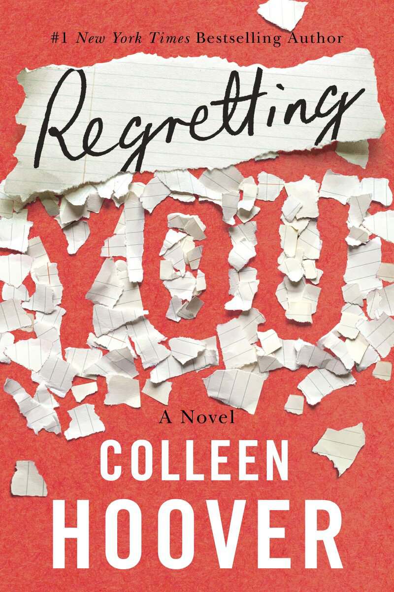 Book cover for "Regretting You, Colleen Hoover"